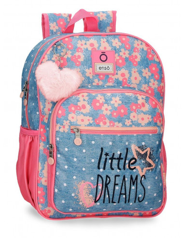 MOCHILA ADAP. 38CM.ENSO LITTLE DREAMS